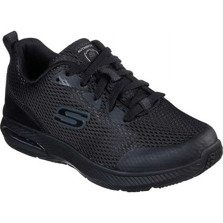 

Skechers Work Men s Dyna Air Slip Resistant Lace-up Sneaker