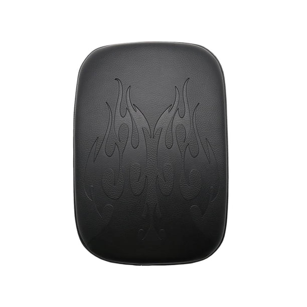 Asiento de Sillín de Motocicleta Ventosa de Motocicleta Asiento de Almohadil de Cojín de Sillín para Bobber Chopper Negro - 8 ventosa Sunnimix Almohadilla del pasajero trasero
