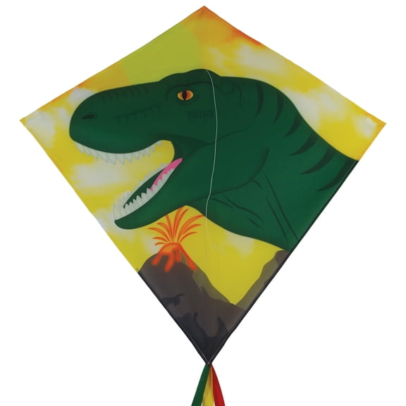 In the Breeze Dino 30-inch Diamond Kite - Fun, Easy Flying Kite
