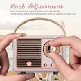 thumbnail image 5 of Retro Bluetooth högtalare, Retro Classic Style Retro-högtalare, hög, 5 of 5
