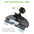 thumbnail image 3 of Cellet Car Phone Mount, CD Slot Car Phone Holder Universal Car Cradle Mount with Three-Side Grips and One-Touch Design Compatible for LG Q7+, Stylo 4, Q Stylus V35 ThingQ, V30, G6, G5, V20, and More, 3 of 8