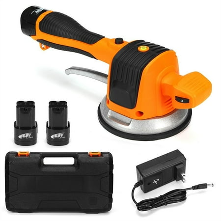 

2xBattery 6 levels Tile Vibrator For 60-120cm Tiles Floor Plaster Machine Tile Laying Automatic Floor Vibrator Leveling Tool