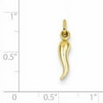 thumbnail image 3 of 14k Hollow Italian Horn Charm YC1094, 3 of 3