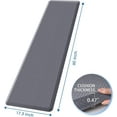 thumbnail image 2 of Kitchen Mat Cushioned Anti-Fatigue Floor Mat Waterproof Non-Slip Mats and Rugs Standing and Comfort Desk Mats for House Sink Office Laundry (Light Grey, 17.3"x60"), 2 of 14