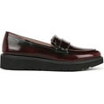 thumbnail image 2 of Naturalizer Women's Adaline Slip-On Platform Loafers Cranberry 8M, 2 of 5