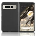 thumbnail image 2 of ELEHOLD for Google Pixel Fold Leather   Protective Case,Slim Lightweight Flexible Carbon Fiber Texture Rugged Shockproof Anti-Scratch Cover for Google Pixel Fold,Black, 2 of 5