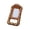 Orange, variant on Leopard Print Inflatable Pool Lounger Hammock, Mesh Floating Tanning Raft with Headrest Pillow, Heavy Duty PVC Pool Floaties for Sunbathing Beach Lake Backyard-55.5"x28.4"