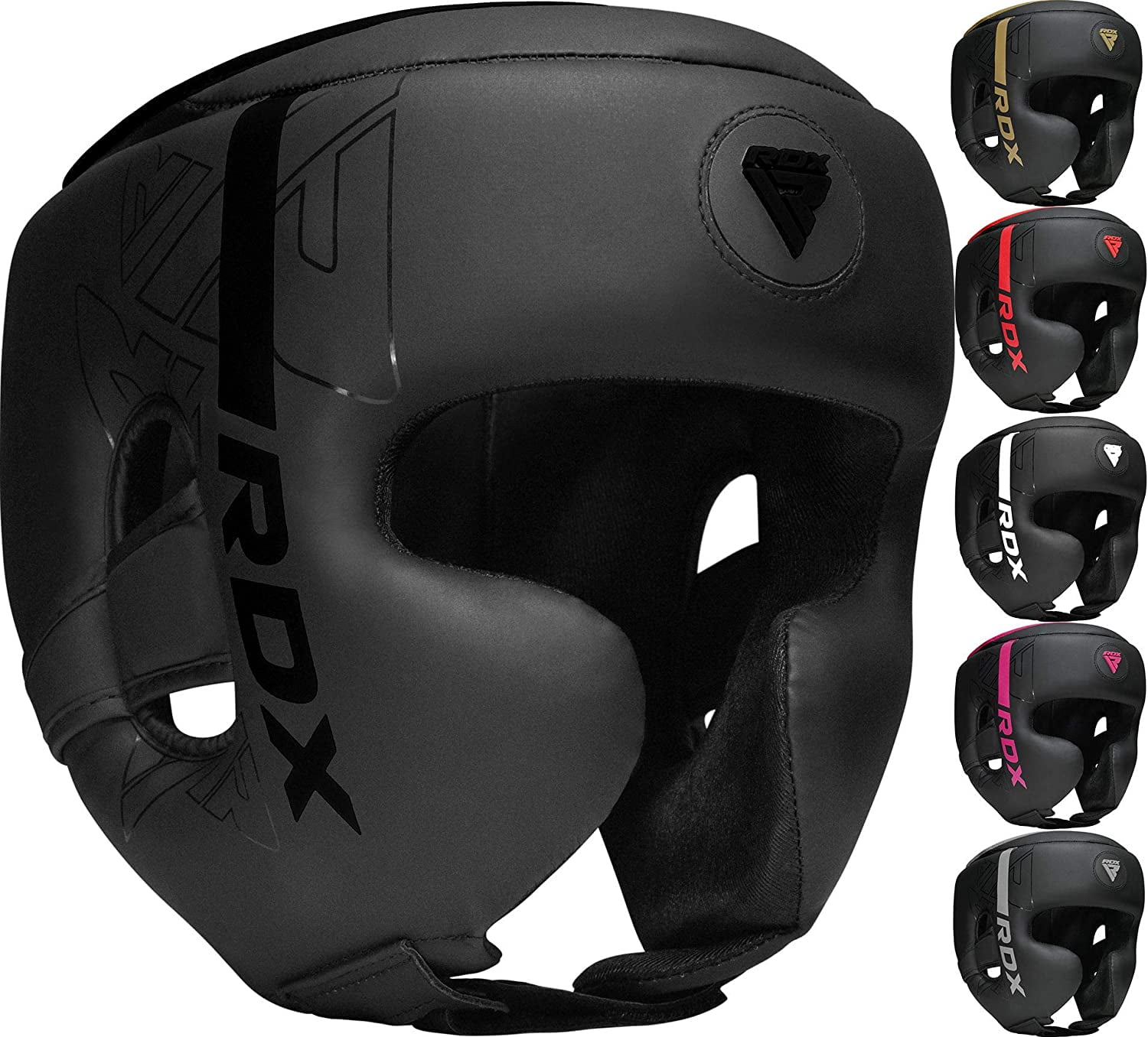 ADii Boxing MMA Gloves with Headgear head Guard MMA Face Helmet Protective Gear 