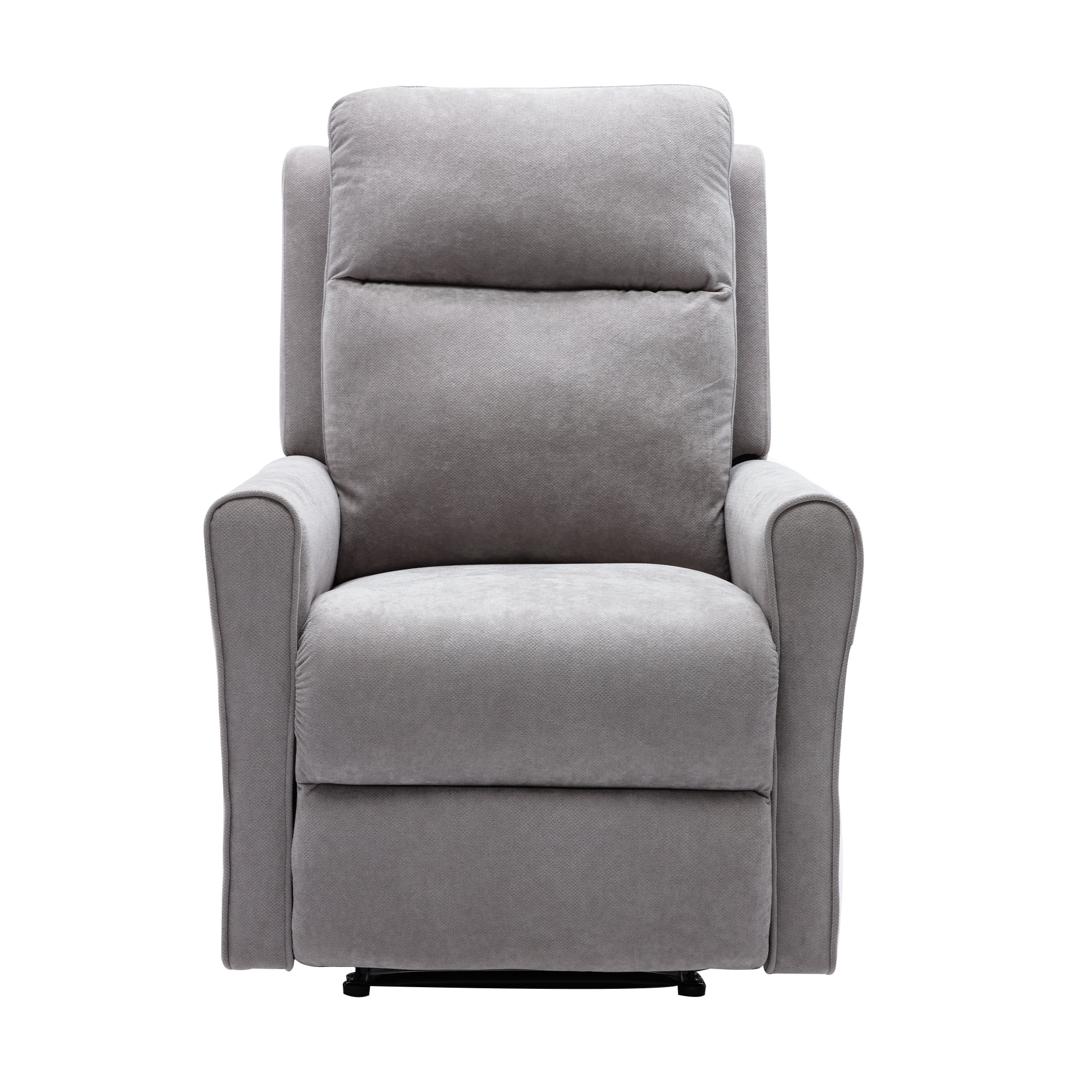 Kepooman Manual Recliner Chair with Heat and Rolling Kneading Massage for Living Room, Gray Kepooman Manual Recliner Chair with Heat and Rolling Kneading Massage for Living Room, Gray