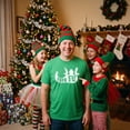 thumbnail image 4 of Mens Papa Elf Shoe T Shirt Cute Christmas Santas Helper Tee for Guys Graphic Tees, 4 of 9