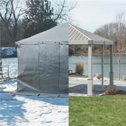 Sojag 135-9166378 12 x 12 ft. Universal Winter Gazebo Cover, Grey
