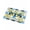 Blue, variant on Luxury Plush Bathroom Rugs Mat, Yellow Lemon Soft Shaggy Bath Carpet, Summer Botanical Fruit Branch Blue Plaid Non-Slip Floor Mat for Kitchen, Bedroom, 16"x24"