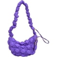 thumbnail image 1 of LHSHID Quilted Tote Bag for Women Fashion Hearted Puff Hobo Handbag Padded Shoulder Bag Purse Quilted adding Crossbody Bag, 1 of 8