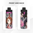 thumbnail image 3 of My Hero Academia Girls Anime Sports Insulated Water Bottles Kettle Stainless Steel Portable Cup18OZ For Travel Gym School, 3 of 8