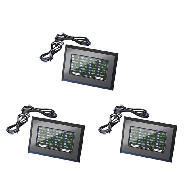 3X Accesorio Pantalla LCD de 4,3 Pulgadas con Monitor de Interruptor Activo para JK Smart