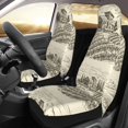 thumbnail image 5 of Sigee Vineyard Landscape for Universal Car Seat Covers, Premium Car Seat Protector Set for Cars, SUVs, Trucks, 5 of 5
