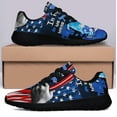 thumbnail image 3 of In April We Wear Blue Autism Awareness Gnome Shoes Sneakers for Women Men Black Size 11, 3 of 7