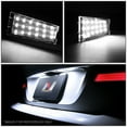 thumbnail image 2 of Nuvision Lighting PT-ZTL-9064 2Pcs 18 SMD White LED License Plate Lights for 2008-2010 Cadillac CTS Sedan, 2 of 4
