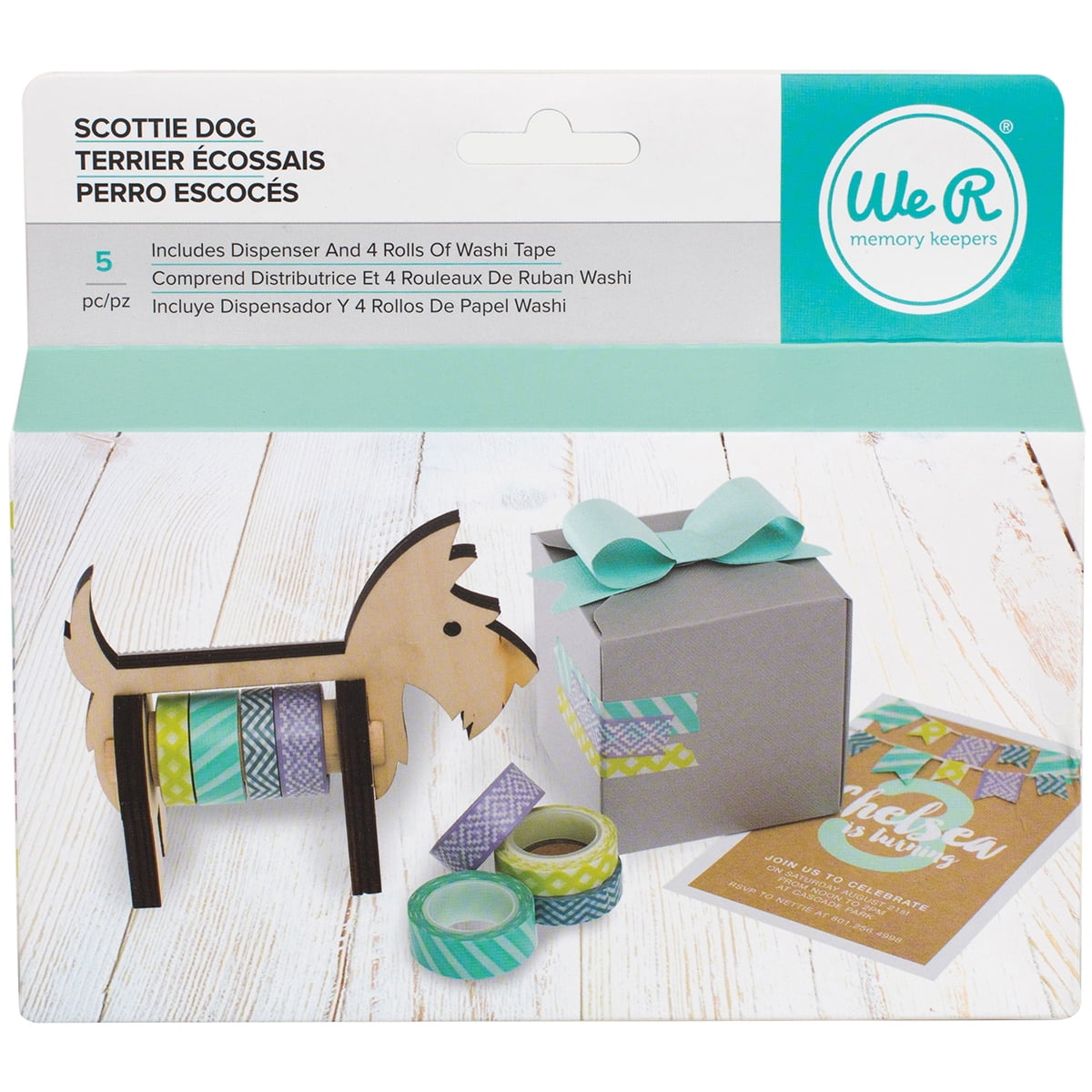 Glue & Adhesives Papercraft Vintage Tape Dispenser Ceramic Scotty dog