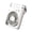 White, variant on Necvior Portable Bedroom Air Fan Rechargeable Desk Unit with 3 Water Outlets, 5 Speed Use, and Carry Handle for Dorm Office