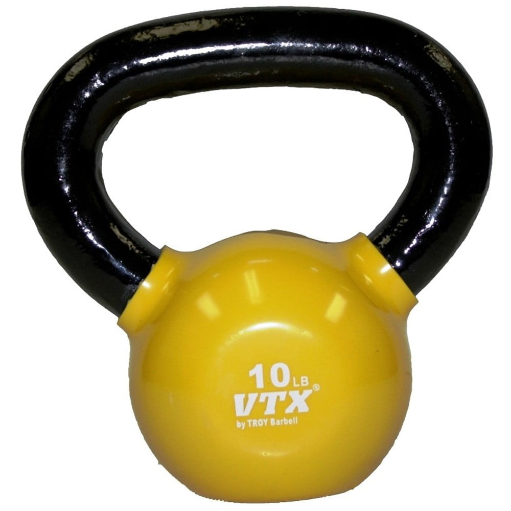 Troy Vinyl 10 Lb. KettlebellYellow