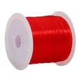thumbnail image 1 of Cuerda elástica Cateissary 8m con cuentas de cristal de colores hilo de alambre para bricolaje Rojo, 1 of 6