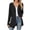 1# Black, variant on Light Weight Cardigan for Women Open Front Coat Long Sleeve Fashion Soft Knit Fall Spring Cardigans Stretchy Lightweight Sweater Pink L