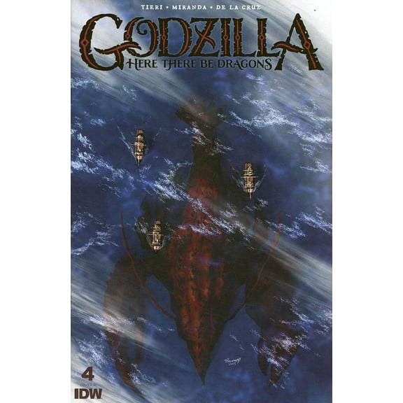 Godzilla: Here There Be Dragons #4D