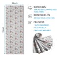 thumbnail image 2 of Grey Cartoon Unicorn Rainbow Pattern Hot Yoga Mat Towel Non Slip for Hot Yoga - Quick-Drying Yoga Mat Cover with 4 Corner Pockets with Travel Bag - Hot Yoga Towel Non Slip 74"x26", 2 of 6