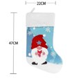 thumbnail image 2 of Medias De Navidad Calcetines De Papá Noel Sin Rostro Bolsa De Dulces Para Chimenea Decoración De Fiesta De Navidad Monstrate HA037857-00, 2 of 6