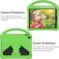 thumbnail image 4 of SaniMore Kids Case for iPad 10.2 2021/2020/2019, iPad 9th/8th/7th Generation Case with Pencil Holder & Screen Protector, Shock Proof Light Weight Convertible Handle Stand Kids Shell Case, Green, 4 of 7