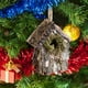thumbnail image 3 of Wooden Nests House Decorations Moss Bark Flowers Grass Thatch Nests Christmas Tree Decorations Christmas Ornaments, 3 of 6