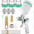 thumbnail image 1 of Pistola Gravedad Pintura Automotriz De 600ml 1,4/1,7/2,0 Mm blanco verde, 1 of 5