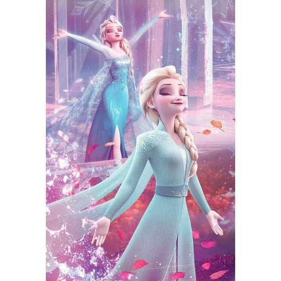 DLDZSW Frozen 5D Diamond Painting Kit