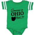 thumbnail image 3 of Inktastic Someone in Ohio Loves Me Boys or Girls Baby Bodysuit, 3 of 5