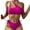 Hot Pink, variant on Aayomet Plus Size Swimsuit For Women Women Naughty Nightlife Lingerie Set Bandeau Bikini Extreme Hot Mini Thong String Underwear,Hot Pink S