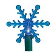 thumbnail image 2 of Holiday Time 50-Count Multicolor LED Snowflake Christmas Lights, with Green Wire, 10.5', 2 of 4