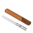 thumbnail image 1 of Lima de uñas de acero inoxidable con mango antideslizante y estuche de cuero, doble cara y lima las uñas fácilmente para hombres y mujeres Namotu CZMR-HY92, 1 of 7