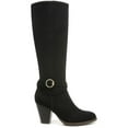 thumbnail image 2 of Dr. Scholl's Shoes Womens Knockout Faux Suede Round Toe Mid-Calf Boots, 2 of 3