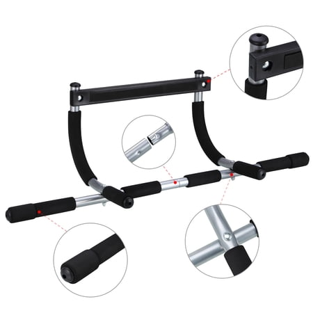 Ollieroo Doorway Pull up Bar Multi-function Chin up Home Gym Health & Fitness Upper Body Workout Bar