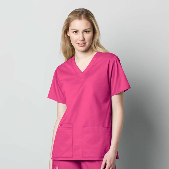 WonderWink WonderWORK 101-Women's V-Neck Scrub Top