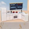 thumbnail image 5 of 1/12 Dollhouse Furniture Kitchen Set with Accessories Life Scenes Decoration, 5 of 8