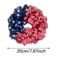 thumbnail image 2 of 250th Anniversary Patriotic Wreath, 3D Eagle Memorial Wreaths, Patriotic Wreaths for Front Door, Red White and Blue Wreath, All-Weather Farmhouse Outdoor Holiday Decoration Independence Day Decor,B, 2 of 10