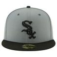 thumbnail image 2 of Men's-New Era  Gray Chicago White Sox 125th Anniversary 59FIFTY Fitted Hat, 2 of 5