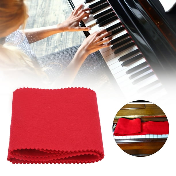 Piano deals felt cover