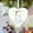 White AD, variant on Brondbend Christmas Tree Ornament,Great Neighbors Are Hard To Find,difficult To Part With And Impossibled To Forget,Gift To Your Neighbor Heart Christmas Ornament Gift