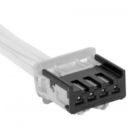 KarParts360 For GMC Savana 1500/2500 2008 2009 2010 2011 Multi-Purpose Pigtail | Gray | Rectangular Shape | Female Terminal | 4 Terminal | Blade Pin Terminal Type | Male Gender | For 19149301