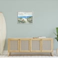 thumbnail image 5 of Stupell Industries Gorgeous Beach Scene Poppies Blooming White Fence Ocean , 30 x 24, Design by Nan, 5 of 5