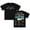 Black, variant on Avery Anna Let Go Letters Tour T-shirt Crewneck Short Sleeve Cotton Tee Men Women Streetwear Tops
