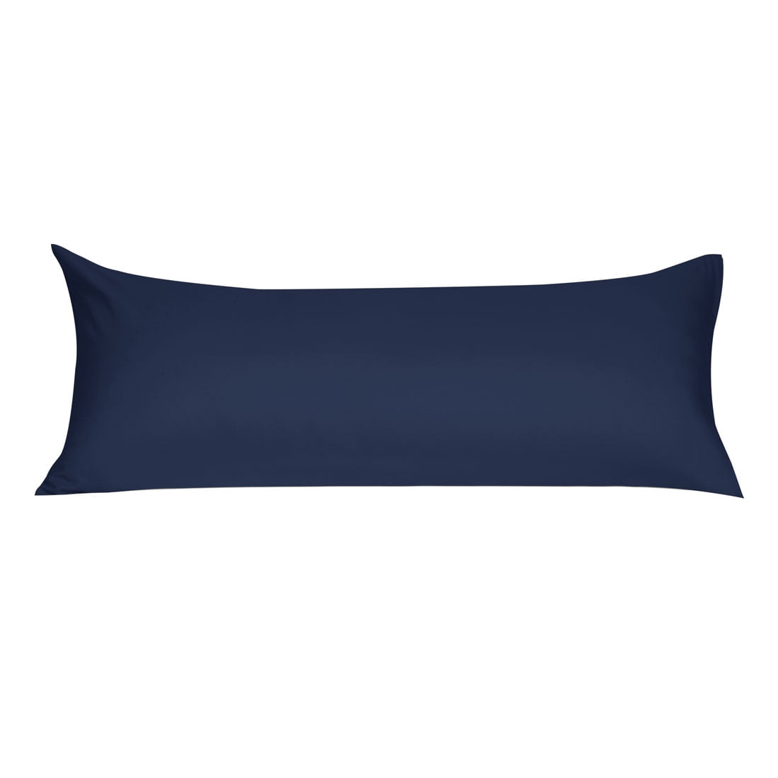 Unique Bargains Pillowcases Zippered Microfiber Body Pillow Cover Navy 20" x 48"